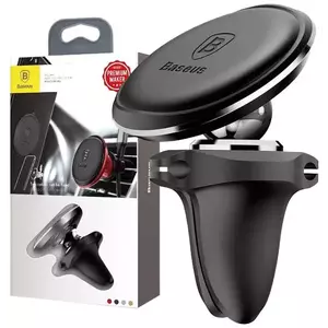 Tartó Car Mount Holder Baseus Magnetic Air Vent Black OS (6932172627003) kép