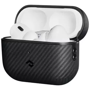 Tok Pitaka MagEZ case, black/grey - Airpods Pro/Pro 2 (APM7001) kép