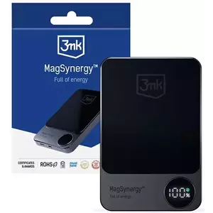 3MK MagSynergy Powerbank 10000mAh with MagSafe wireless charging (5903108497381) kép