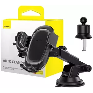 Tartó Car Phone Holder Baseus UltraControl (Black) kép