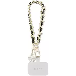 medál Guess GUOUCHSAMC4K Universal Hand Strap black Saffiano Chain 4G Charm (GUOUCHSAMC4K) kép