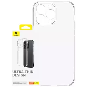 Tok Baseus Phone Case for iPhone 15 Pro OS-Lucent Series (Clear) kép