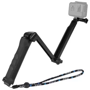 Tartó Puluz Folding Stick Selfie Stick/Tripod PU202 black kép