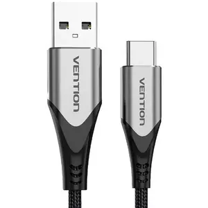 Kábel Vention USB 2.0 A to USB-C 3A Cable CODHF 1m Gray kép