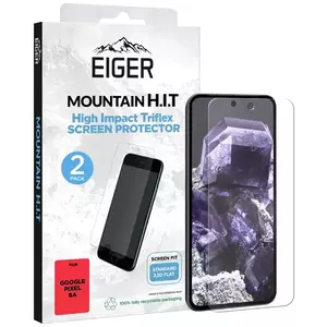 TEMPERED KIJELZŐVÉDŐ FÓLIA Eiger Mountain H.I.T Screen Protector 2 Pack for Google Pixel 8a kép