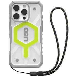 Tok UAG Pathfinder Clear Magsafe, Active Neon Lanyard - iPhone 16 Pro (1144641BV01) kép