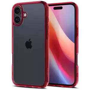 Tok Spigen Ultra Hybrid, red crystal - iPhone 16 (ACS08203) kép