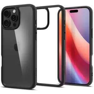 Tok Spigen Ultra Hybrid, matte black - iPhone 16 Pro (ACS08125) kép