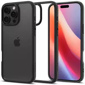 Tok Spigen Ultra Hybrid, matte black - iPhone 16 Pro Max (ACS07996) kép