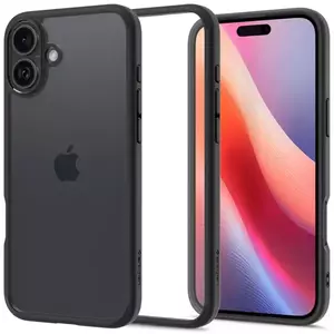 Tok Spigen Ultra Hybrid, matte black - iPhone 16 Plus (ACS08072) kép