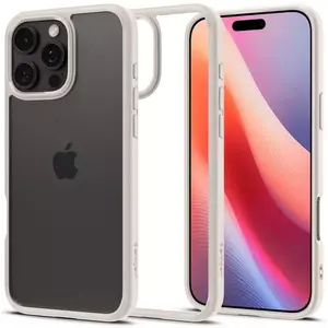 Tok Spigen Ultra Hybrid, natural titanium - iPhone 16 Pro Max (ACS08385) kép