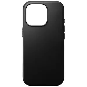 Tok Nomad Modern Leather case, black - iPhone 16 Pro (NM01697985) kép