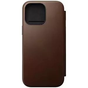 Tok Nomad Leather Folio, brown - iPhone 16 Pro Max (NM01674085) kép