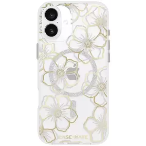 Tok Case-Mate Floral Gems - Gold, magsafe - iPhone 16 Plus (CM054374) kép