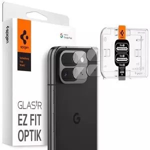 TEMPERED KIJELZŐVÉDŐ FÓLIA Spigen Glass tR EZ Fit Optik 2 Pack, crystal clear - Google Pixel 9 Pro Fold (AGL08269) kép