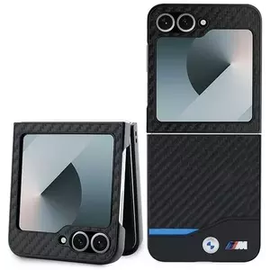 Tok BMW BMHCZF622NBCK Z Flip6 F741 black hardcase Carbon Blue Line (BMHCZF622NBCK) kép