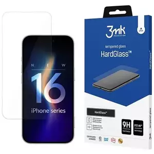 TEMPERED KIJELZŐVÉDŐ FÓLIA 3MK HardGlass iPhone 16 Pro () kép