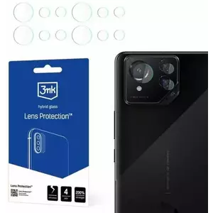 TEMPERED KIJELZŐVÉDŐ FÓLIA 3MK Lens Protect Asus ROG Phone 8/8 Pro Camera lens protection 4pcs kép