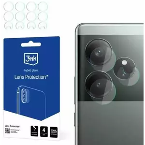 TEMPERED KIJELZŐVÉDŐ FÓLIA 3MK Lens Protect Realme GT 6T Camera Lens Protection 4pcs kép