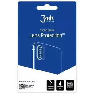 TEMPERED KIJELZŐVÉDŐ FÓLIA 3MK Lens Protect Redmi Note 13 Pro+ Camera lens protection 4pcs kép