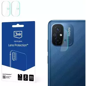 TEMPERED KIJELZŐVÉDŐ FÓLIA 3MK Lens Protect Xiaomi Redmi 12C Camera lens protection 4pcs kép