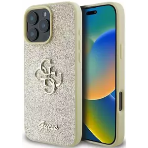 Tok Guess GUHCP16XHG4SGD iPhone 16 Pro Max 6, 9" gold HC Fixed Glitter Big 4G (GUHCP16XHG4SGD) kép