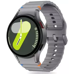 Óraszíj TECH-PROTECT SILICONE SPORT SAMSUNG GALAXY WATCH 4 / 5 / 5 PRO / 6 / 7 / FE CRAYON GREY (5906302313402) kép