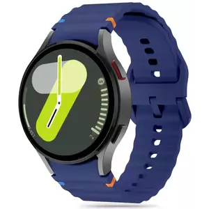 Óraszíj TECH-PROTECT SILICONE SPORT SAMSUNG GALAXY WATCH 4 / 5 / 5 PRO / 6 / 7 / FE NAVY BLUE (5906302313433) kép