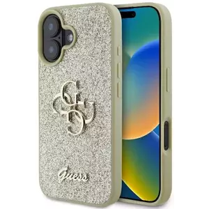 Tok Guess GUHCP16MHG4SGD iPhone 16 Plus 6.7" gold hardcase Fixed Glitter Big 4G (GUHCP16MHG4SGD) kép