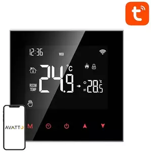 Termosztát Avatto Smart DHW boiler thermostat WT100 3A Wi-Fi TUYA kép