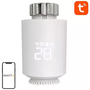 Termosztát Avatto Smart thermostatic head TRV06 Zigbee 3.0 TUYA kép