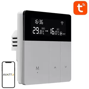 Termosztát Avatto Smart DHW boiler thermostat WT50 3A Wi-Fi TUYA kép