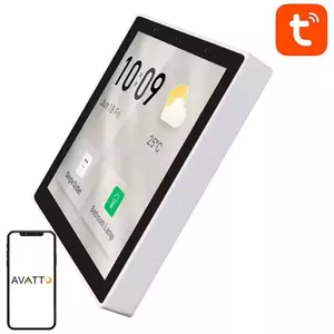 Távoli Avatto T6E ZigBee smart control panel TUYA wall switch kép