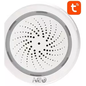 Riasztás NEO WiFi Alarm Siren NAS-AB02WT with Temperature and Humidity Measurement TUYA kép