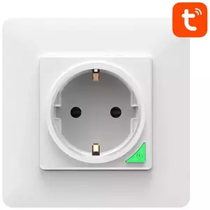 Avatto N-WOT10-EU-W TUYA smart WiFi wall socket (white) kép