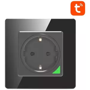 Avatto N-WOT10-EU-B TUYA Smart WiFi Wall Socket (Black) kép