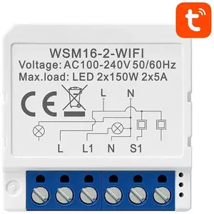 Kapcsoló Avatto WSM16-W2 TUYA intelligent Wi-Fi flush switch kép