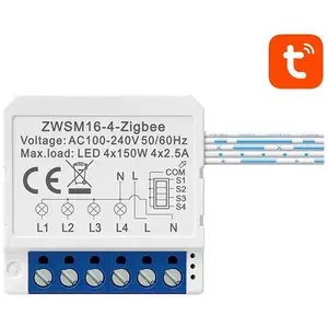 Kapcsoló Avatto Smart ZigBee In-wall Switch ZWSM16-W4 TUYA kép