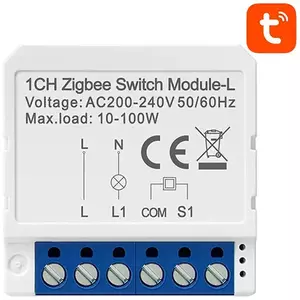 Kapcsoló Avatto Smart ZigBee Wall Switch LZWSM16-W1 Without Neutral TUYA kép