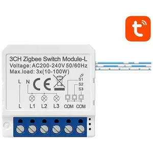 Kapcsoló Avatto Smart ZigBee Wall Switch LZWSM16-W3 Without Neutral TUYA kép