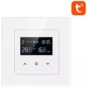 Termosztát Avatto WT200-16A-W intelligent thermostat electric heating 16A WiFi TUYA kép