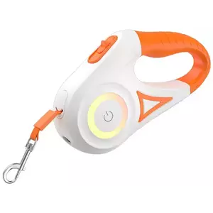 Póráz Rojeco 5m LED Automatic Lanyard (Orange-White) kép