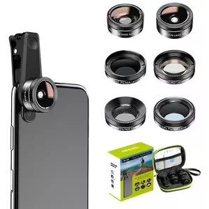 APEXEL APL-DG6V2 6in1 Universal Phone Lens Kit kép