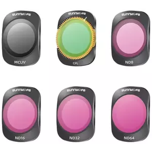 Szűrő Sunnylife MCUV CPL ND8/16/32/64 Filter Set for DJI Osmo Pocket 3 kép