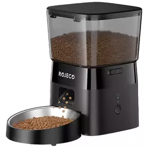 Rojeco 2L Automatic Pet Feeder WiFi Version (Black) kép