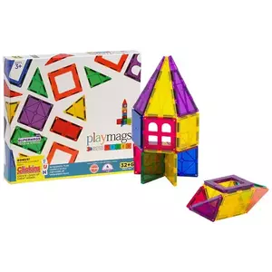 Egy játék Playmags Magnetic tiles 3D 165 - 32 pcs set kép