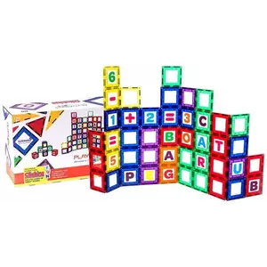 Egy játék Playmags Magnetic tiles 3D 170 - 80 pcs set kép