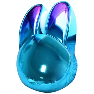 Egér MOFII Wireless+Bluetooth Mouse Rabbit M6DM Chromed (Blue) kép