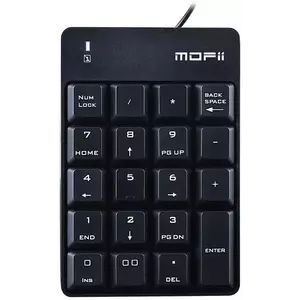 Billentyűzet MOFII Wired Numeric Keypad X810 (Black) kép