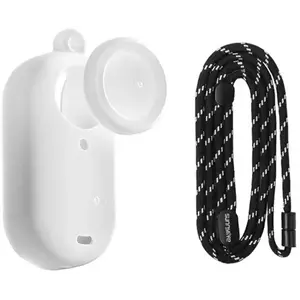 Tok Sunnylife Silicone case with a leash for Insta360 GO 3S (white) kép